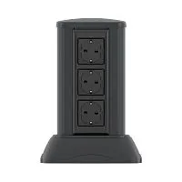 Мини-колонна для эл. установ. 0.25м черн. DKC 19523