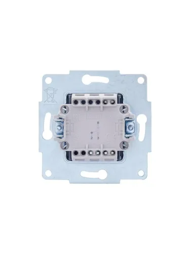 Переключатель проходной 1-кл. СП Vesna механизм бел. LEZARD 742-0288-105 фото 5