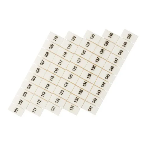 Маркеры для ST 1.5 с нумерацией 100-150 (уп.100шт) EKF zb-st-1.5-100-150