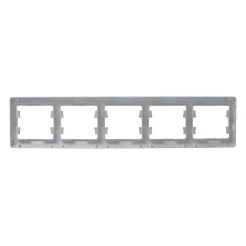 Рамка 5-м Glossa горизонт. перламутр SE GSL000605 фото 5