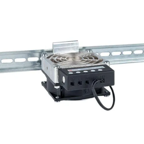 Обогреватель на DIN-рейку с вентилятором 200Вт 230В IP20 Quardo PROxima EKF heater-vent-q-200-20 фото 5