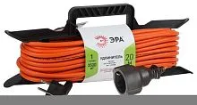 Удлинитель-шнур на рамке 1х20м с заземл. 16А IP20 UFx-1e-3х1.5-20m ПВС 3х1.5 Эра Б0046829