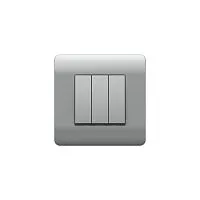 Выключатель 3-кл. NEW3-E 10А серебр. CHINT 431462