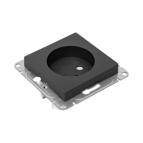 Розетка СП Эпика 16А без заземл. без шторок механизм черн. EKF UP1-SOB-100 фото 6