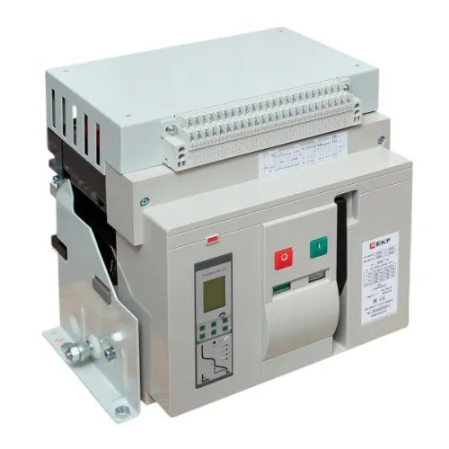 Выключатель автоматический 3п 3200/2500А 100кА ВА-45 стац. v2 EKF mccb45-3200-2500-v2 фото 6