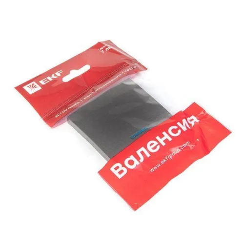 Панель лицевая Валенсия для выключателя 1-кл. с индикатором 10А графит PROxima EKF ESV10-L-121-60 фото 4