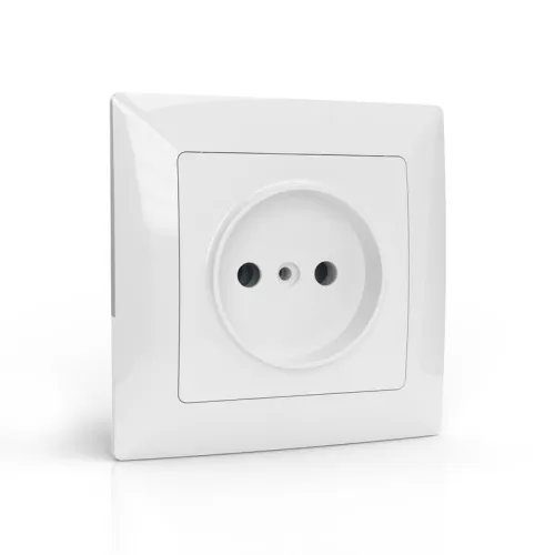 Розетка 1-м СП AVA 16А IP20 без заземл. без защ. шторок в сборе бел. TOKOV ELECTRIC TKL-AV-R1F-C01 фото 3