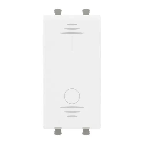 Выключатель модульный 1-кл. 2п 1мод. Avanti "Белое облако" DKC 4400221