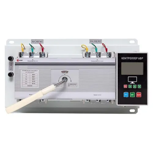 Устройство автоматического ввода резерва АВР 3п 225/200А ТСМ PROxima EKF ats-tsm-200A-3p-pro фото 5