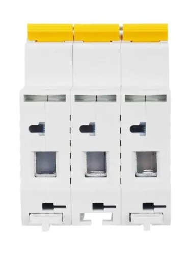 Выключатель автоматический модульный 3п B 25А 4.5кА ВА47-29 KARAT IEK MVA20-3-025-B фото 7