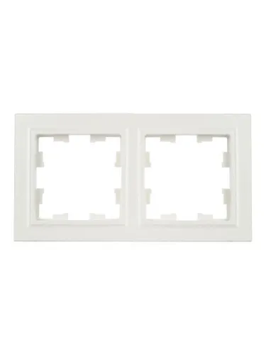 Рамка 2-м BRITE РУ-2-БрЖ жемчуж. IEK BR-M22-K36 фото 3