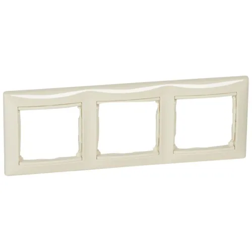 Рамка 3-м СП Valena IP20 горизонт. сл. кость (DIY-упак.) IEK 695633