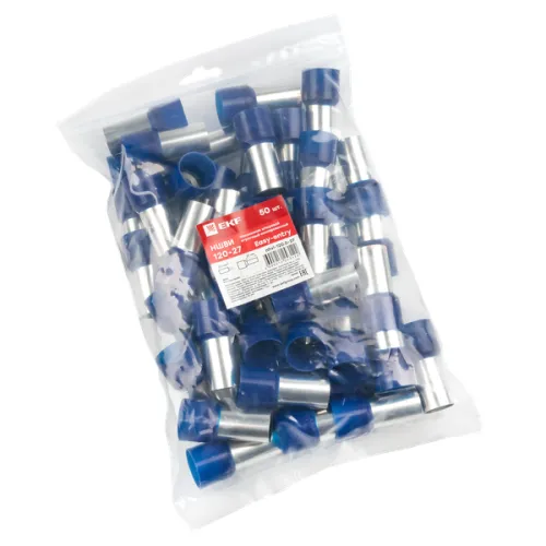 Наконечник штыревой втулочный НШвИ 120-27 (уп.50шт) EKF nhvi-120.0-27 фото 2