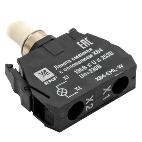 Лампа сменная с основанием XB4 бел. 230В PROxima EKF XB4-EML-W фото 3