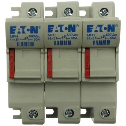 Держатель-разъединитель 14х51 3п индикация EATON CH143DIU фото 2