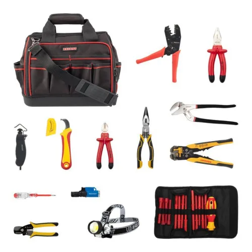 Набор инструментов электрика 21 предмет REXANT 12-4693-2