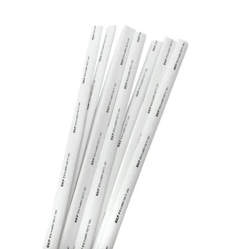 Трубка термоусадочная ТУТ нг 8/4 бел. 1м (уп.50м) PROxima EKF tut-8-w-1m фото 2