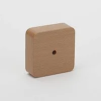 Коробка универсальная для кабель-каналов 80х80х25 бук (светл. основа) IP40 Ruvinil 65005-38М