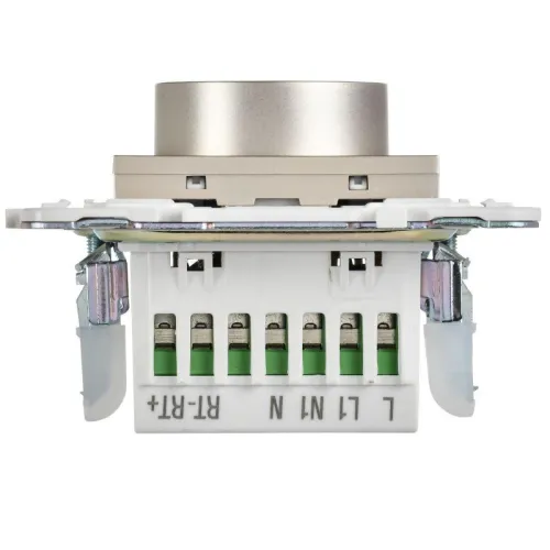 Термостат электронный SKANDY SK-T01Sh с индикацией шампань IEK SK-RT11-K37 фото 4