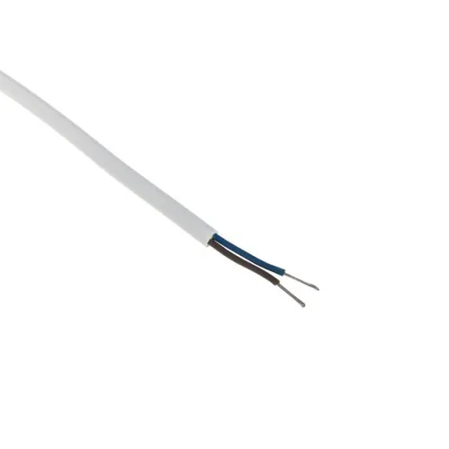 Шнур сетевой 1.8м ШВВП 2х0.75 бел. Rexant 11-1147 фото 2