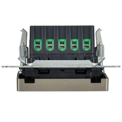 Кнопка звонка BRITE 10А ВС10-1-9-БрШ для отелей с индик. механизм шампань IEK BR-V14-2-10-K37 фото 5