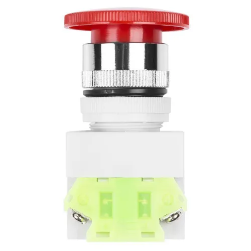 Выключатель-кнопка 10А d22 аварийная остановка красн. Rexant 36-3553 фото 2