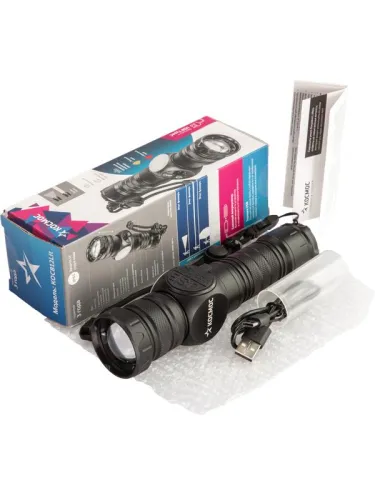 Фонарь аккумуляторный ручной 10Вт LaserLED Li-ion 26650 3000мА.ч с магнитом алюм. КОСМОС KOC812Lit фото 2
