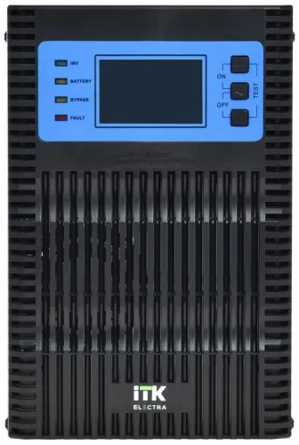 Источник бесперебойного питания ELECTRA OT 1кВ.А/1кВт LCD 24В DC с АКБ 2х9А.ч ITK EOT-0001KVA-1-002 фото 2