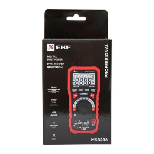 Мультиметр цифровой MS8236 Professional EKF In-180701-pm8236 фото 2