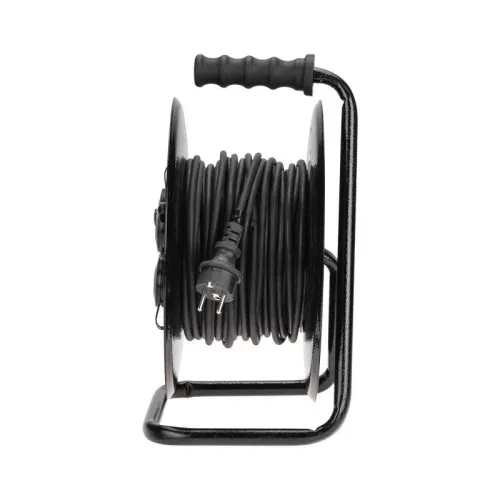 Удлинитель на метал. катушке 4х30м с заземл. IP44 КГ 3х1.5кв.мм c защ. крышкой Rexant 13-5011 фото 4