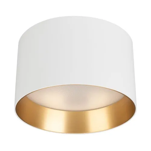 Светильник светодиодный SP-BISCOTTO-R140-15W Warm3300-MIX WH-GD 80deg 230В IP54 15Вт 3300К метал. Arlight 054915