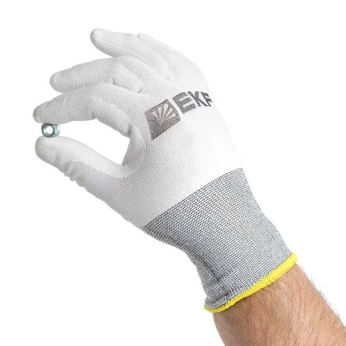 Перчатки рабочие PROFI Touch для чистовых работ (15 класс 8 размер) Expert EKF pe15pm-8-exp фото 8