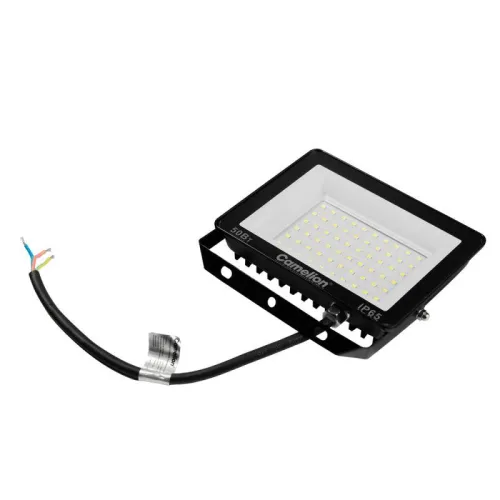 Прожектор светодиодный LFL-5004 C02 LED SMD 50Вт IP65 6500К 5000лм 230В 153х136х30 черн. Camelion 16332 фото 9