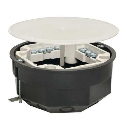 Коробка распаячная КМП-020-023 для полых стен с метал. лапками клеммником и крышкой 108х50 PROxima EKF plc-kmp-020-023 фото 2