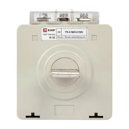 Трансформатор тока ТТЕ-А 750/5А кл. точн. 0.5 с клеммой напряжения PROxima EKF tte-S-750 фото 4