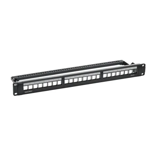 Патч-панель 19дюйм 1UCAT6 24 модуля RJ45 неэкранированная DKC RN6PPU24 фото 2