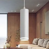 Светильник подвесной (подвес) PL19 WH MR16 GU10 потолочный цилиндр бел. ЭРА Б0058491