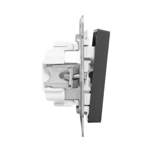 Выключатель 3-кл. СП Эпика механизм черн. EKF UP1-SWB-31 фото 2