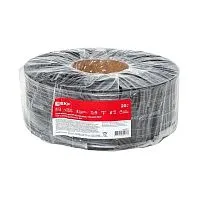 Трубка термоусадочная ТУТ нг 60/30 черн. PROxima (уп.25м) EKF tut-60-b