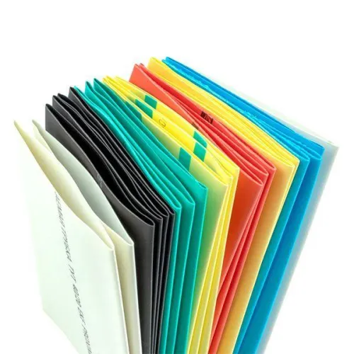 Набор трубок термоусадочных ТУТ нг тонкостен. 40/20 (7 цветов по 3шт 100мм) EKF tut-n-40 фото 8