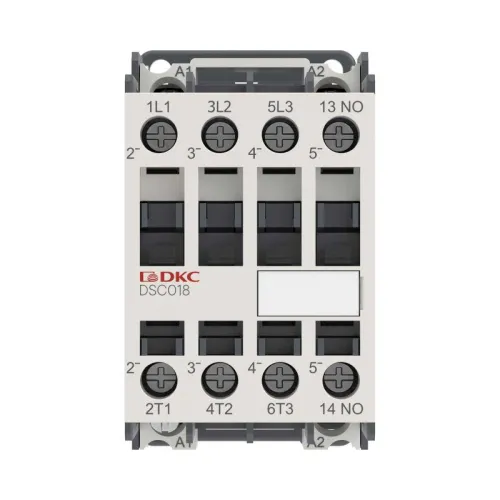 Контактор магнитный YON DSC018 18A 7.5кВт AC3 3P кат.220В AC 1НО YON DSC018-3C10A230 фото 2
