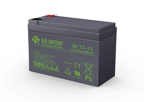 Аккумулятор 12В 7.2А.ч BC 7.2-12 B.B. Battery