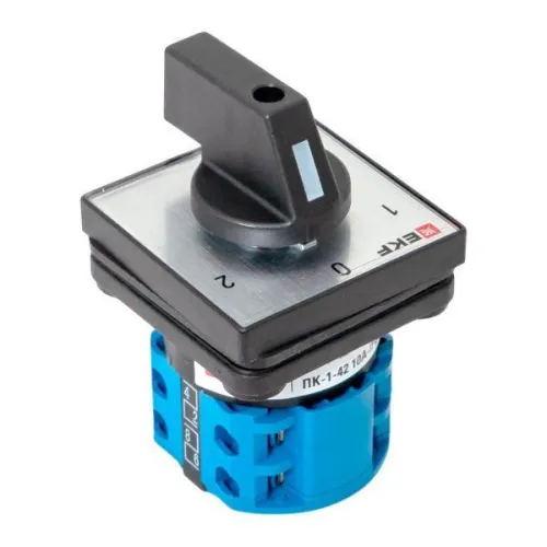 Переключатель кулачковый ПК-1-42 2п 10А "1-0-2" IP65 EKF pk-1-42-10-65 фото 8