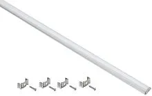 Профиль алюминиевый для LED ленты 1606 накладной гибк. опал (дл.2м) компл. аксессуров IEK LSADD1606-SET1-2-G1-1-12