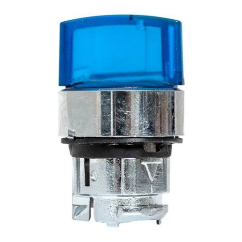 Механизм переключателя исполнительный ХB4 син. на 2 положения с фиксацией с подсветкой с короткой ручкой IP65 EKF XB4BD2FL-B-65 фото 5