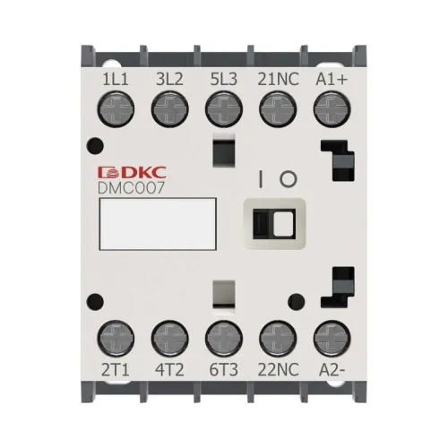 Миниконтактор YON DMC007 7А 3кВт AC3 3P кат. 220В AC 1НО YON DMC007-3C10A230 фото 2