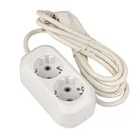 Удлинитель 2х3м с заземл. 16А IP20 Эксперт 3.0кВт ПВС 3х1 EKF UBA16-310-2-03