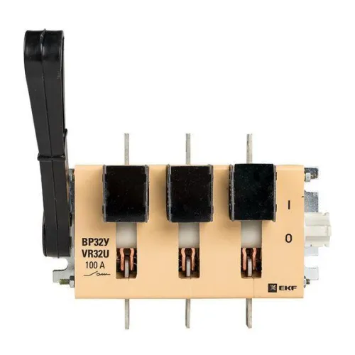 Выключатель-разъединитель ВР32У-31А31220 100А 1 напр. с дугогасит. камерами несъемная лев./прав. рукоятка MAXima EKF uvr32-31a31220 фото 9
