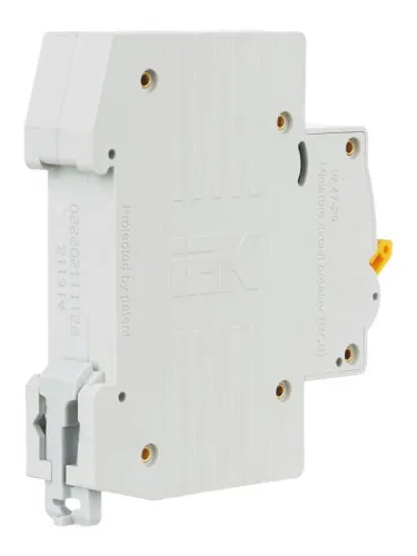 Выключатель автоматический модульный 1п C 20А 4.5кА ВА47-29 KARAT IEK MVA20-1-020-C фото 9