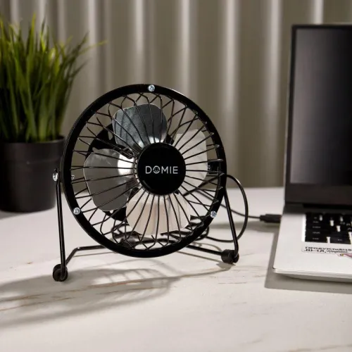 Вентилятор настольный (DX-4) USB черн. DOMIE 60-0225 фото 6